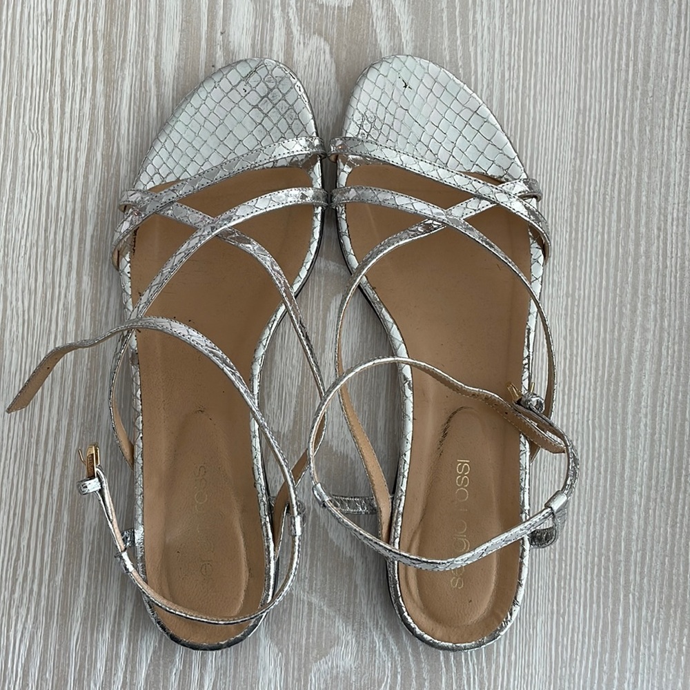 Sergio Rossi Silver Sandals
